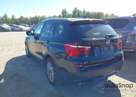 2014 BMW X3 xDrive35I from USA, damaged, VIN 5UXWX7C51E0E81195